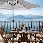 公寓 Enjoyiseolake - Cherubino - 2 Floors With Pool, Terrace And A Terrific View Parzanica